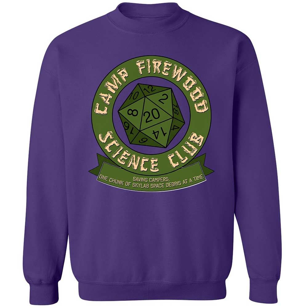 Camp Firewood Science Club - Purple - 10