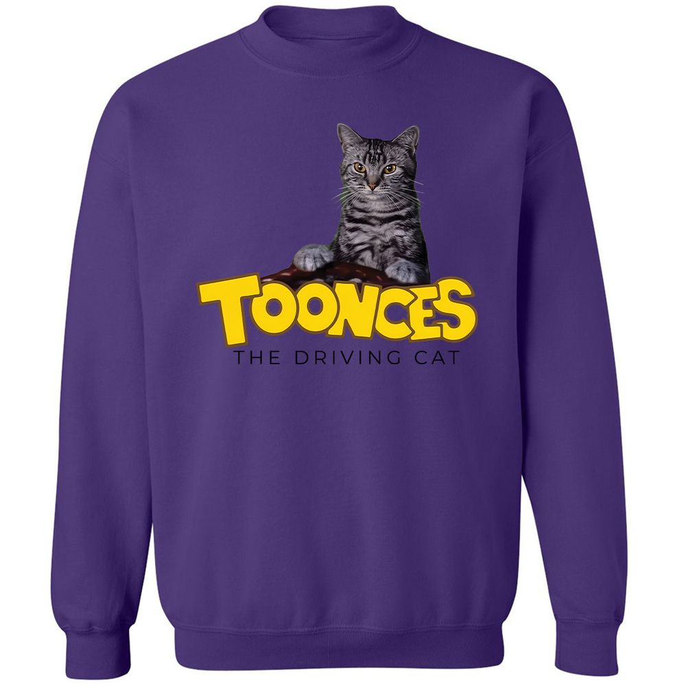 Toonces The Driving Cat - Purple - 10