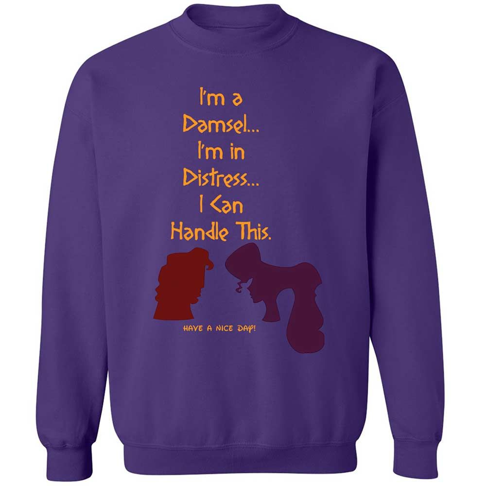 Classic Unisex Sweatshirt - C6JSKPB3 - Purple - 10