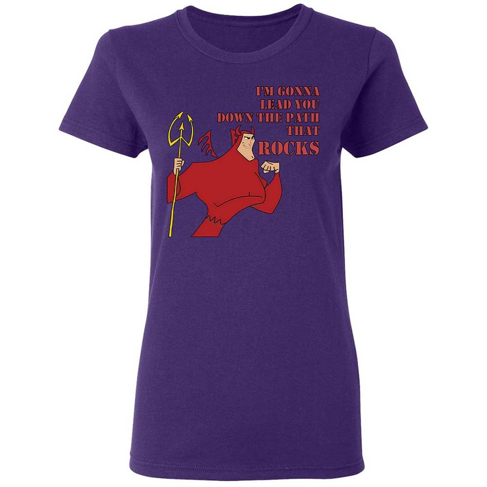 Women's T-Shirt - 1LUMMT7Z - Purple - 10