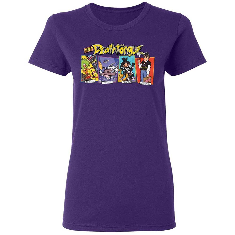Women's T-Shirt - PRA9TGQN - Purple - 10