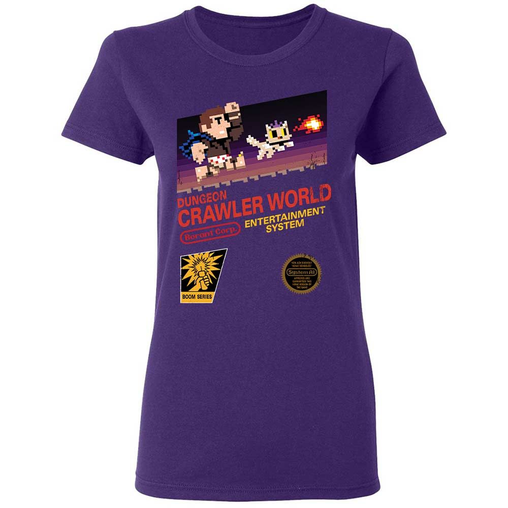 Women's T-Shirt - K55DY98P - Purple - 10