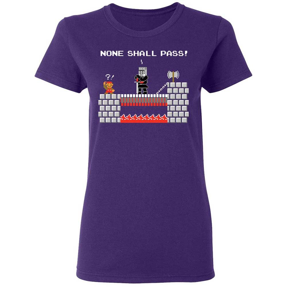 No Plumbers Shall Pass - Purple - 10