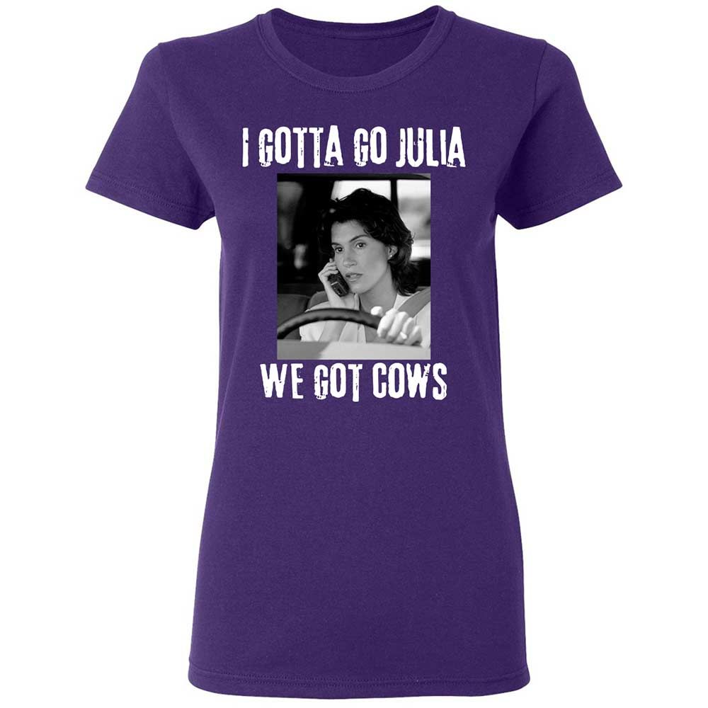 Women's T-Shirt - U9FJQRCS - Purple - 10