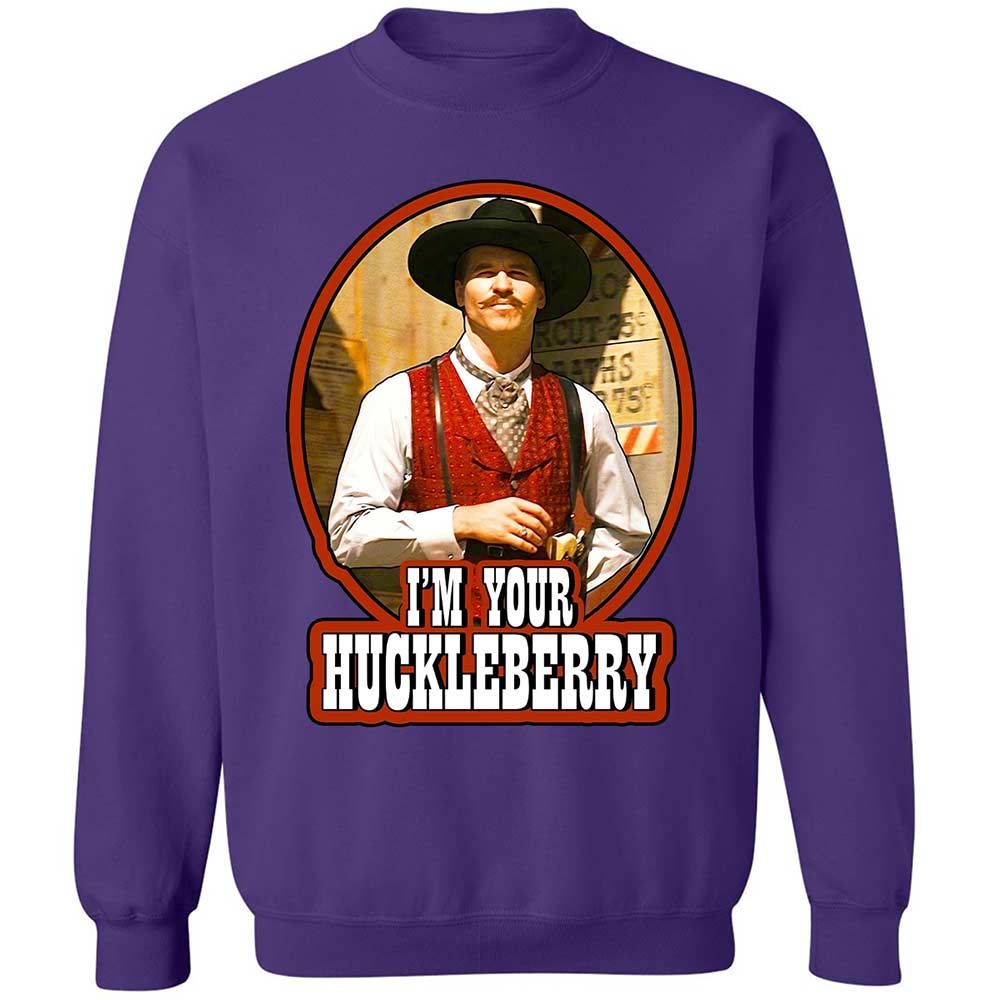 I'm Your Huckleberry - Purple - 10