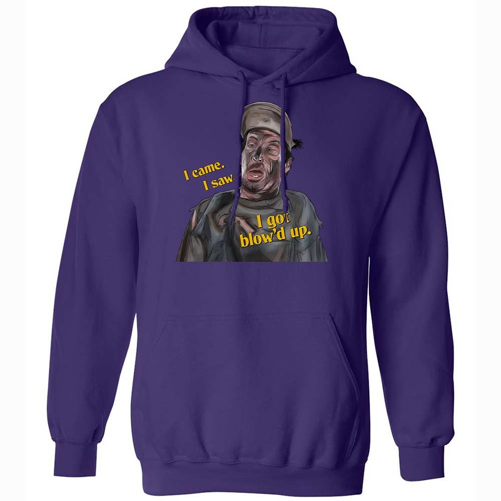 Classic Unisex Hoodie - XYES6PWU - Purple - 10