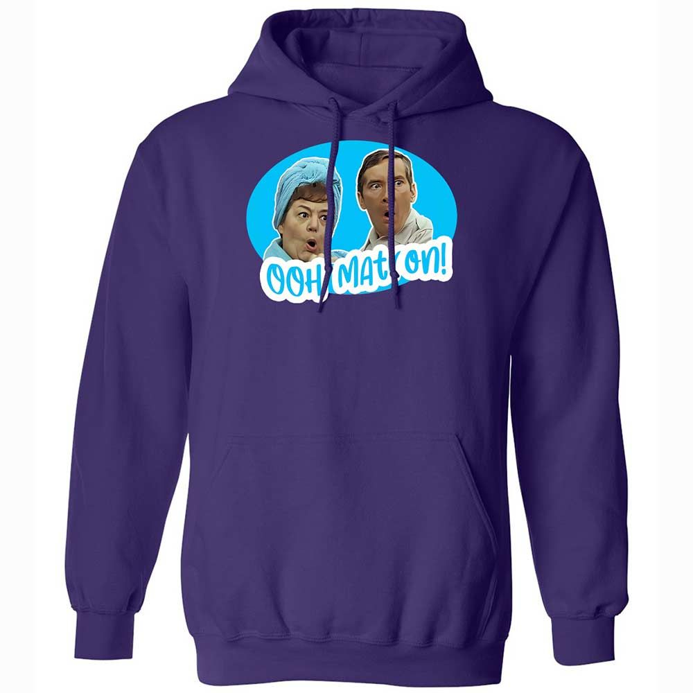Classic Unisex Hoodie - 7156APQC - Purple - 10
