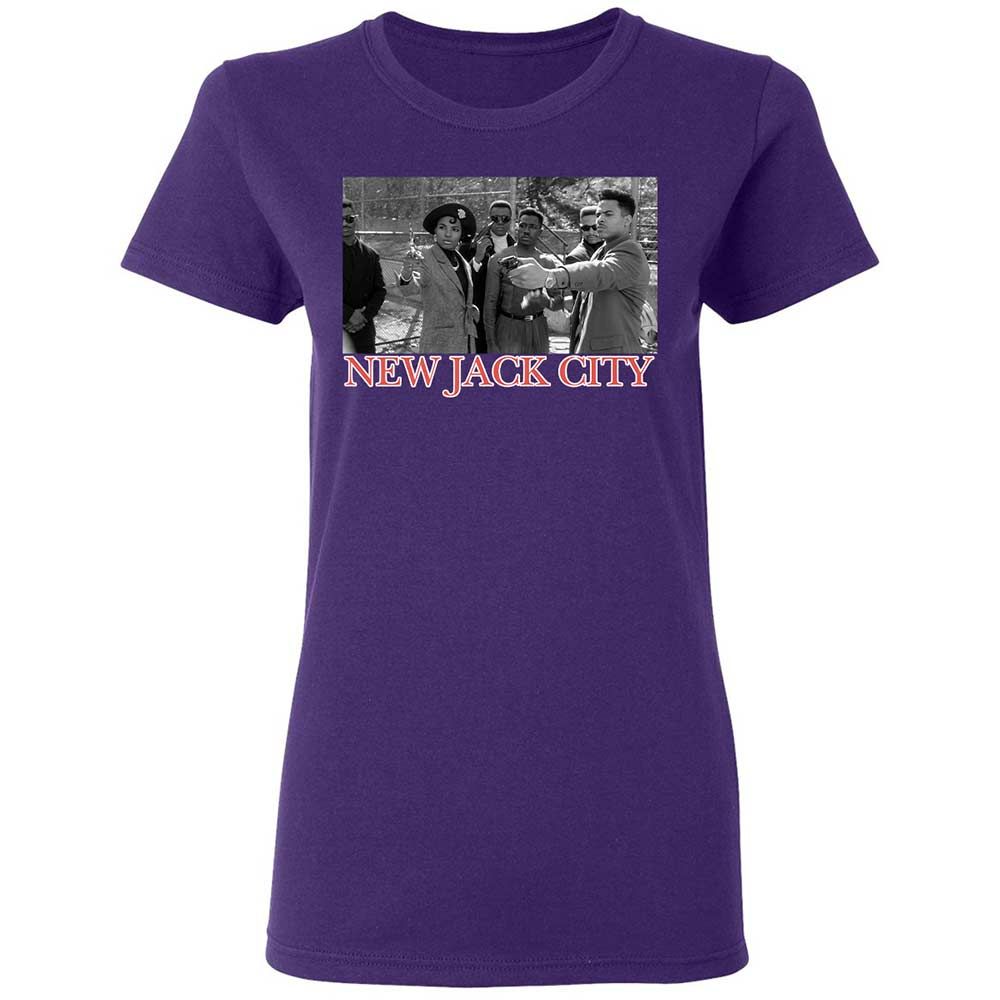 Women's T-Shirt - 12LJBNB3 - Purple - 10
