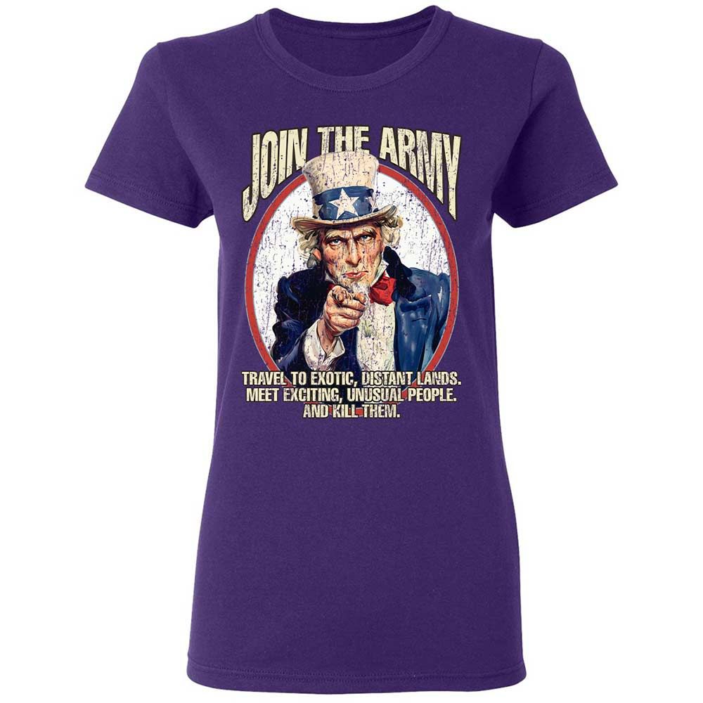 Join The Army - Purple - 10