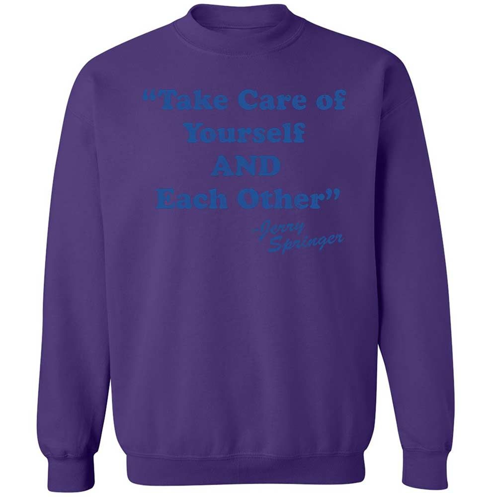 Take Of Yourself And Each Other - Purple - 10