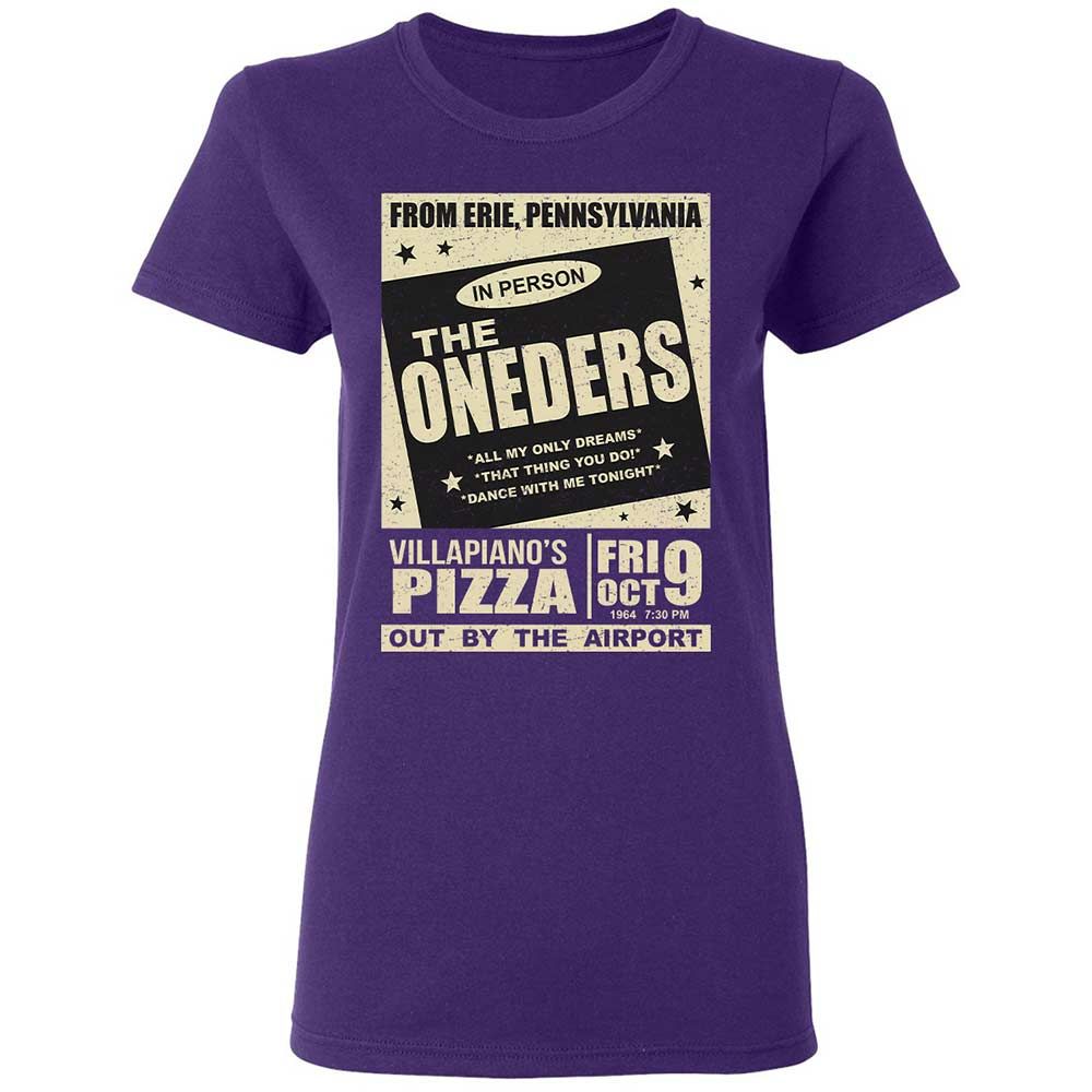 Women's T-Shirt - NFQCCDGK - Purple - 10