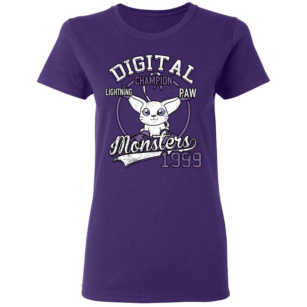 Women's T-Shirt - DZKYRWD7 - Purple - 10