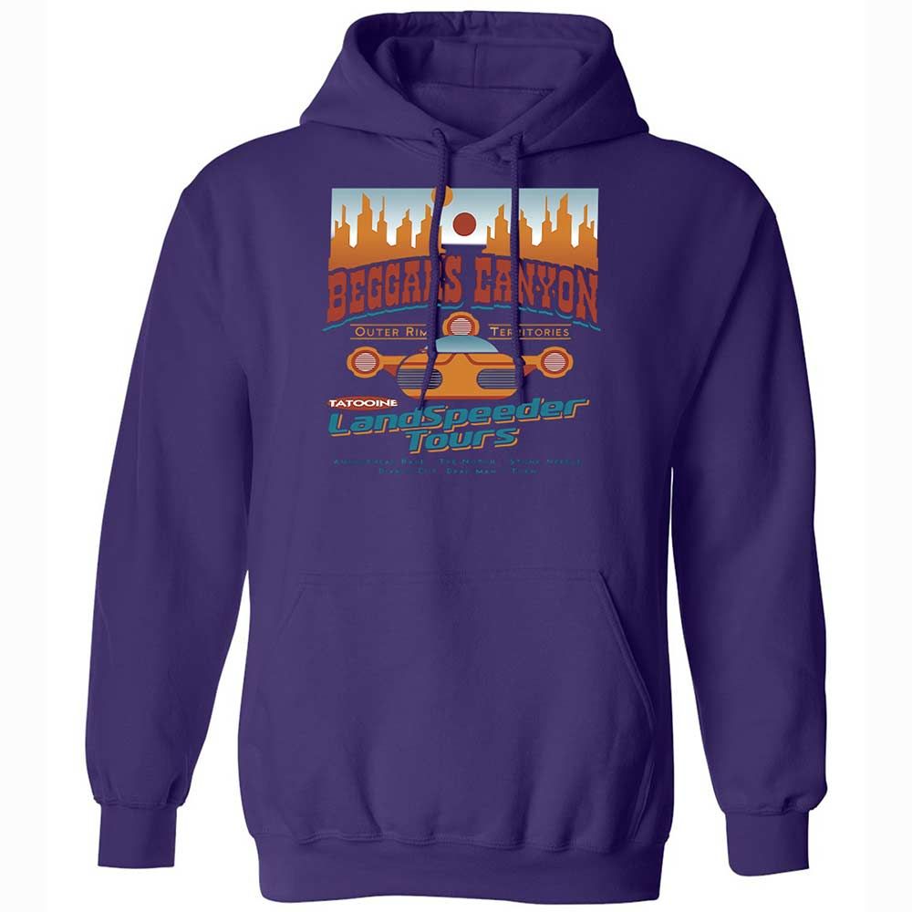 Classic Unisex Hoodie - BS3DR55J - Purple - 10