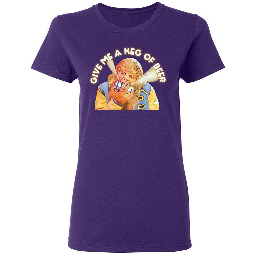 Women's T-Shirt - 1AL94JDG - Purple - 10
