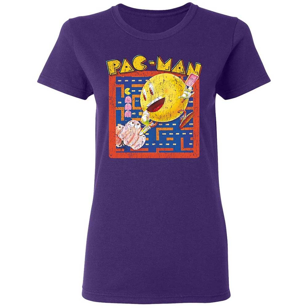 Women's T-Shirt - 7LC6FZKV - Purple - 10