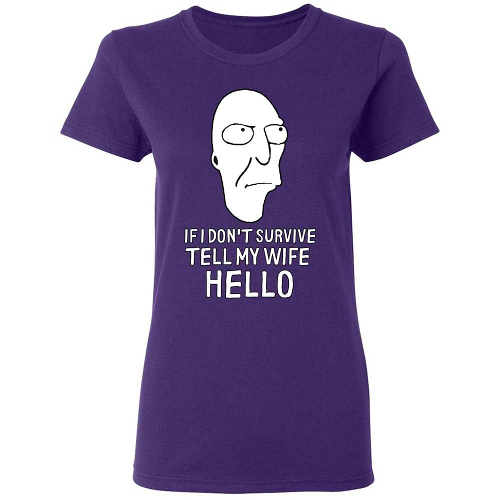 Women's T-Shirt - YNAQDTD7 - Purple - 10