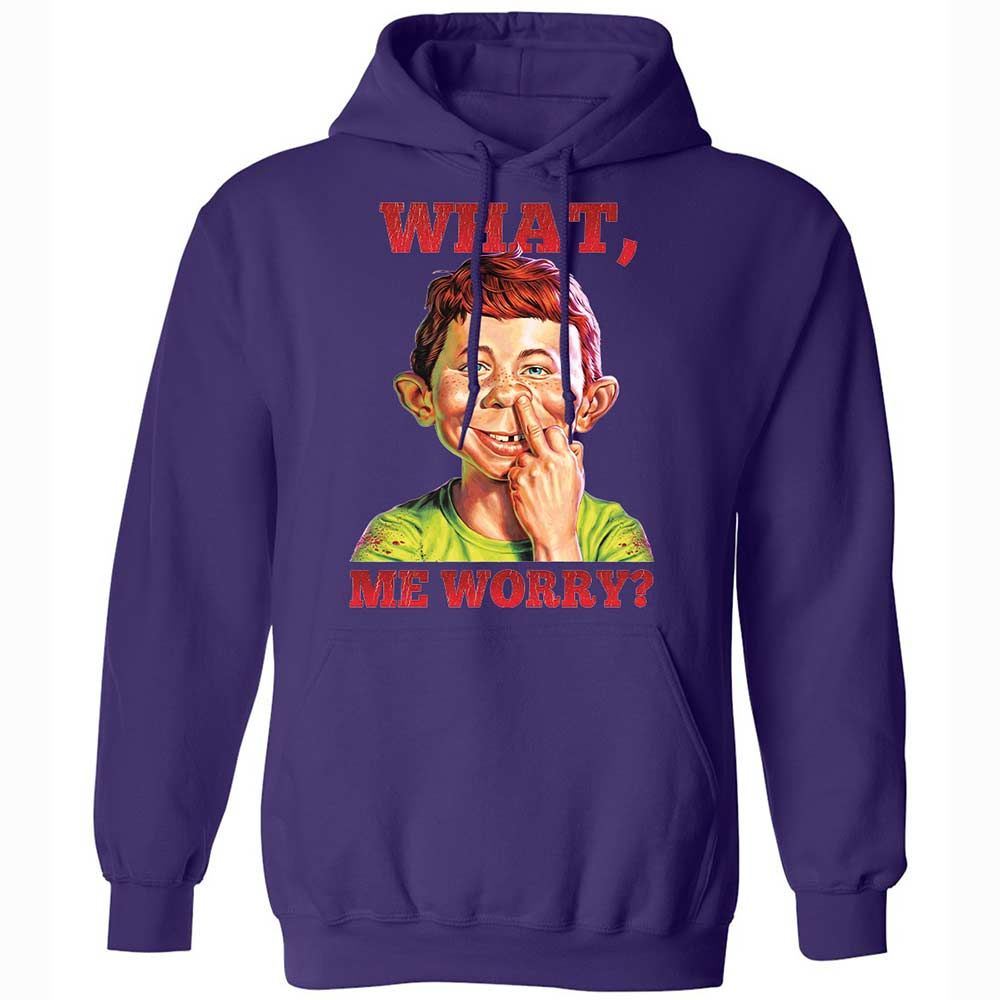What, me worry - Purple - 10