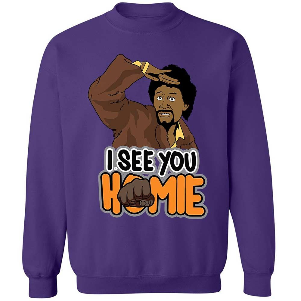 Classic Unisex Sweatshirt - RATLNMPU - Purple - 10