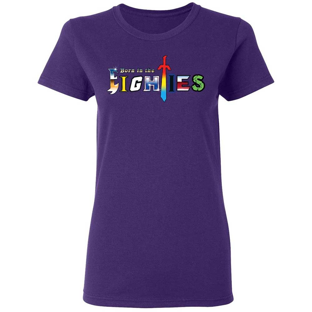 Women's T-Shirt - DAS6VH6Y - Purple - 10