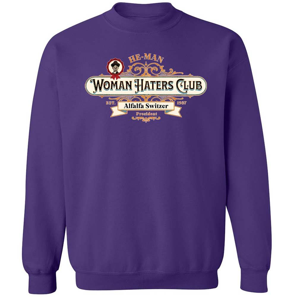Classic Unisex Sweatshirt - 752A6U2Q - Purple - 10