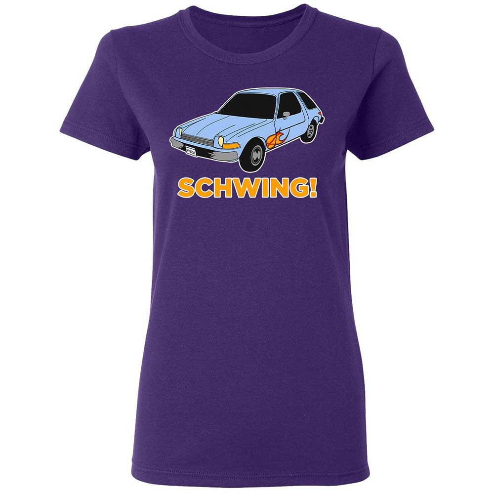 Women's T-Shirt - B3C1J579 - Purple - 10