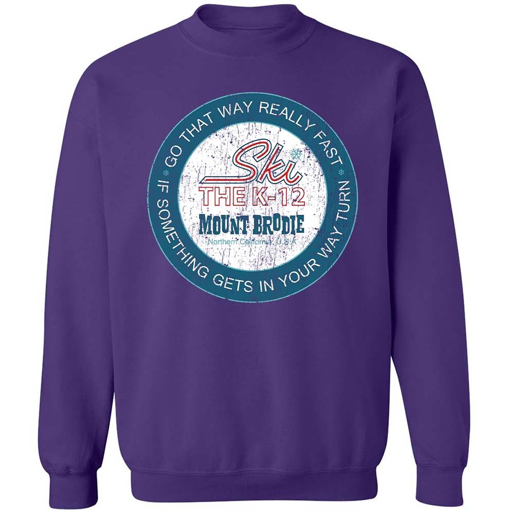 Classic Unisex Sweatshirt - S4T76ZDS - Purple - 10