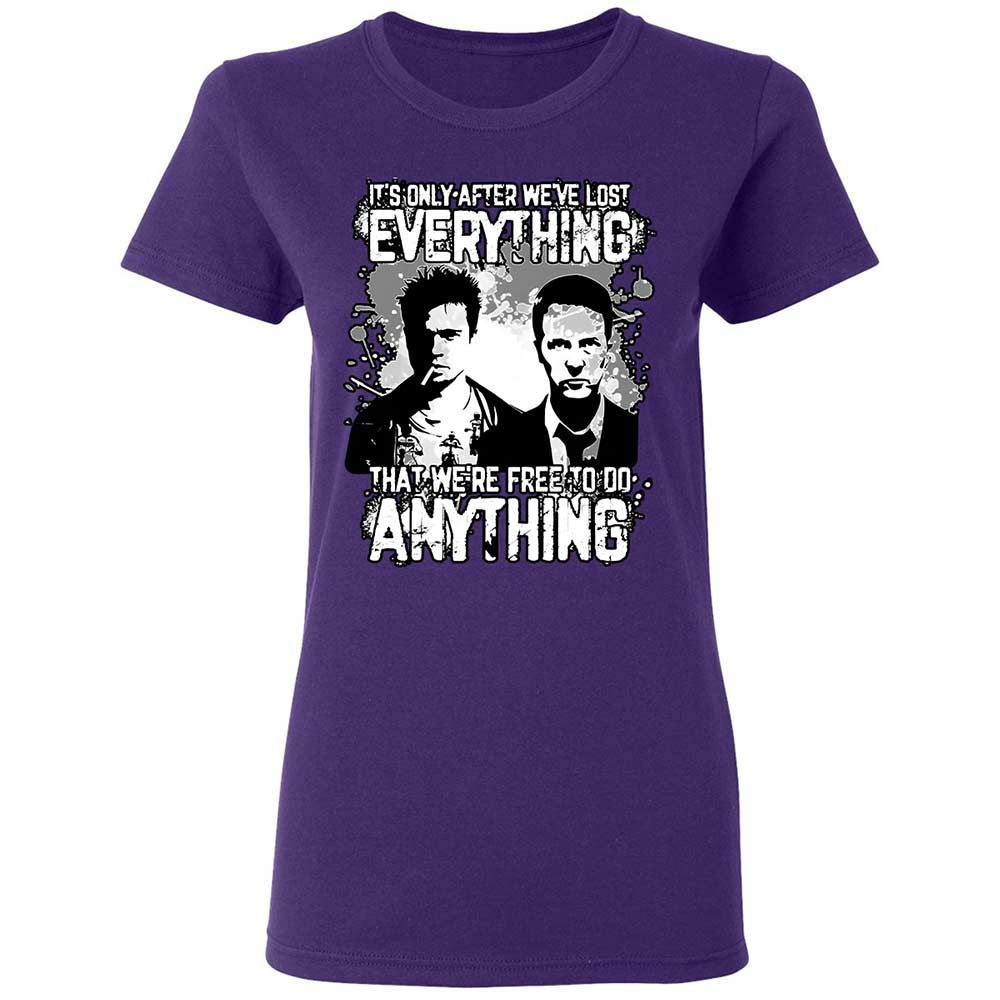 It's only after we've lost everything - Purple - 10