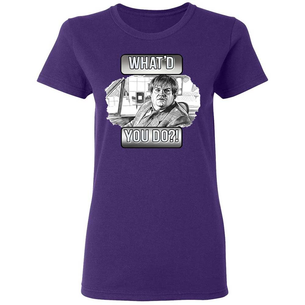 Women's T-Shirt - 4E889PR6 - Purple - 10