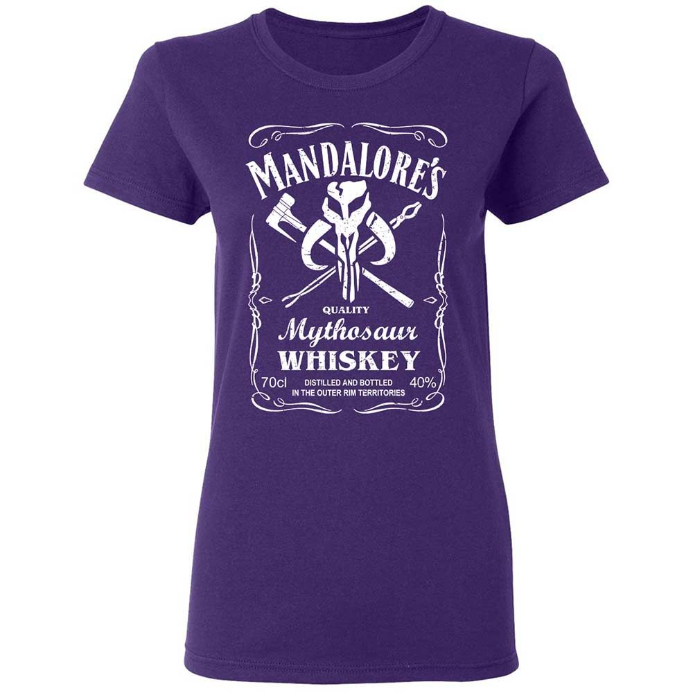 Women's T-Shirt - DAP5YZLQ - Purple - 10