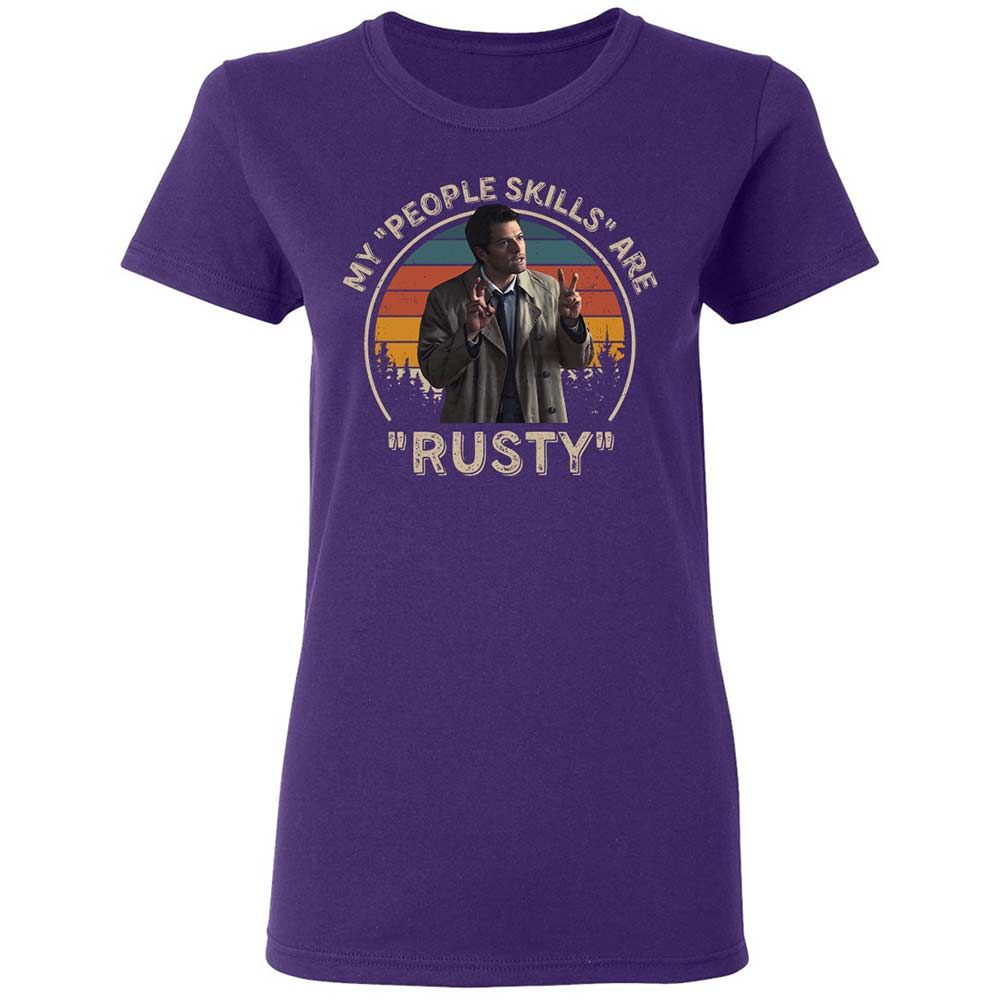 Women's T-Shirt - ACBZBRSV - Purple - 10