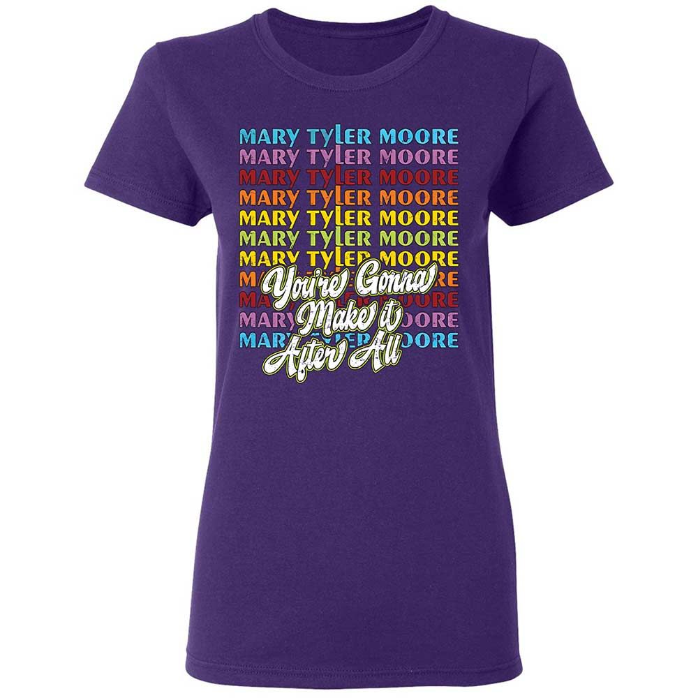 Women's T-Shirt - TW65J9ZR - Purple - 10