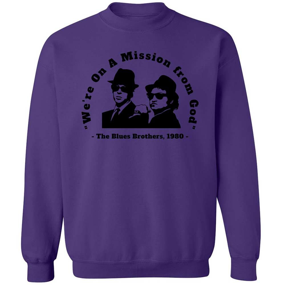 We're on a Mission from God - Purple - 10