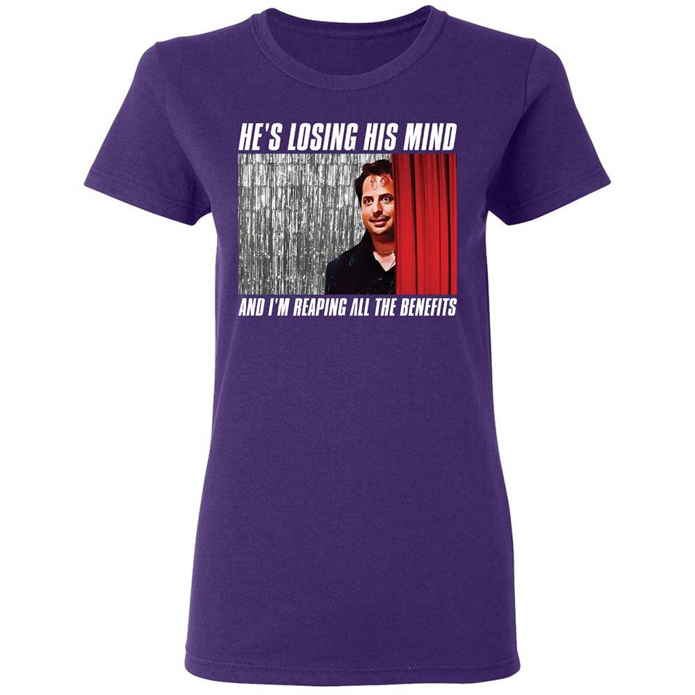 Women's T-Shirt - CK4HM3R8 - Purple - 10