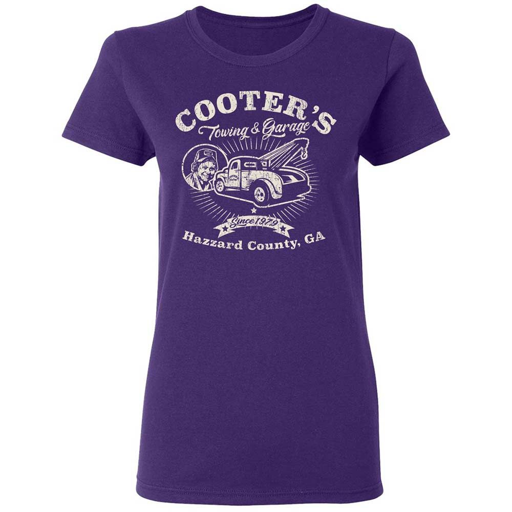 Women's T-Shirt - XQBY2F5V - Purple - 10