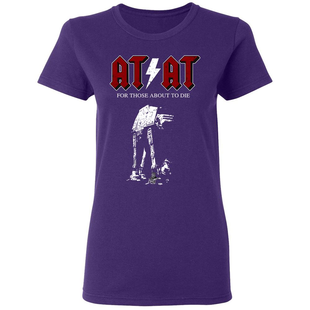 Women's T-Shirt - HGKHCXU8 - Purple - 10
