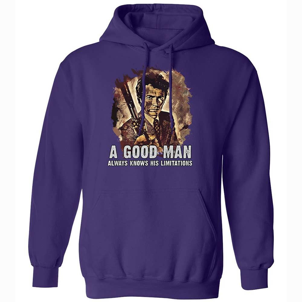 A good man always knows his limitations - Purple - 10