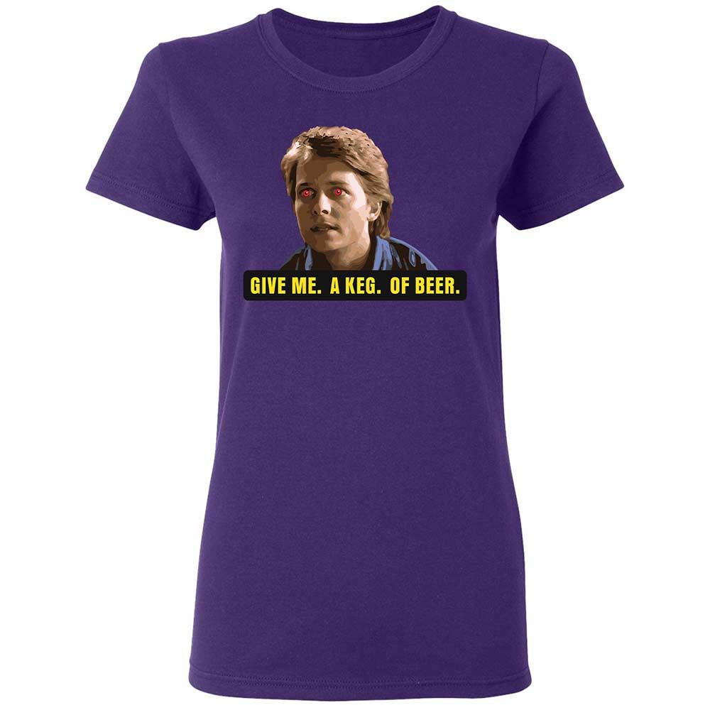 Women's T-Shirt - 3GHTNF1Z - Purple - 10