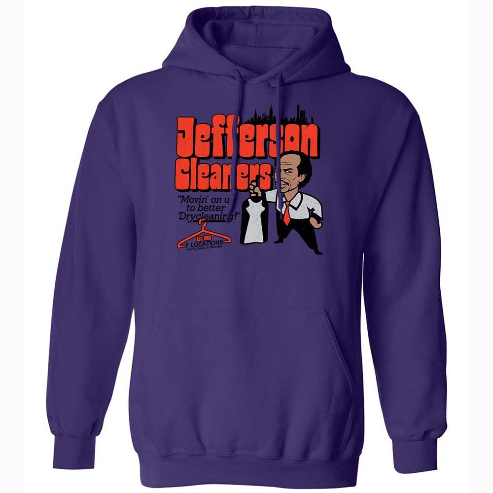 Classic Unisex Hoodie - 835FDWCL - Purple - 10