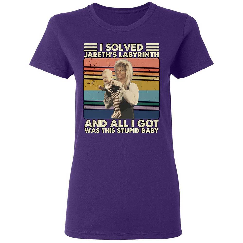 Women's T-Shirt - 2TXZCXH4 - Purple - 10