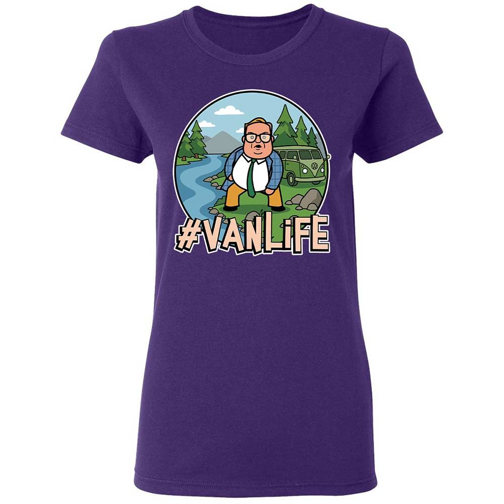 Vanlife living in a van down by the river - Purple - 10