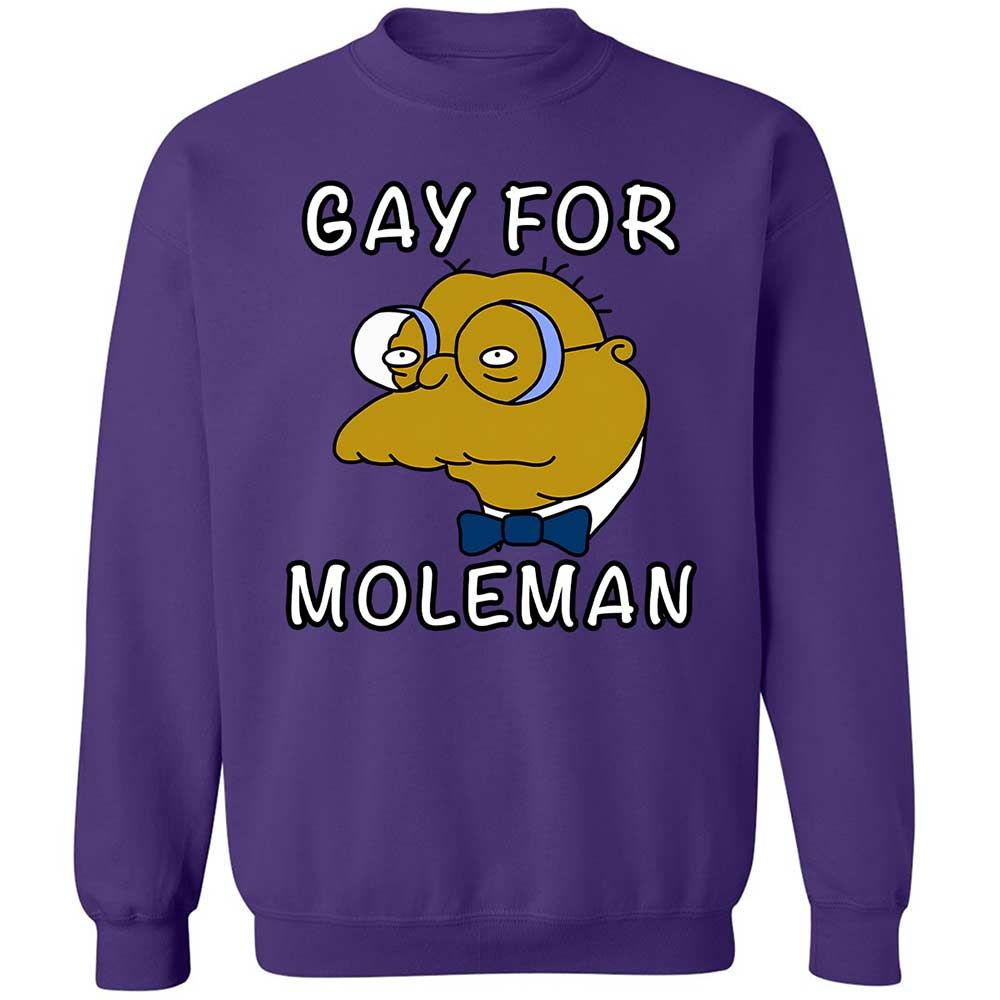 Gay for Moleman - Purple - 10