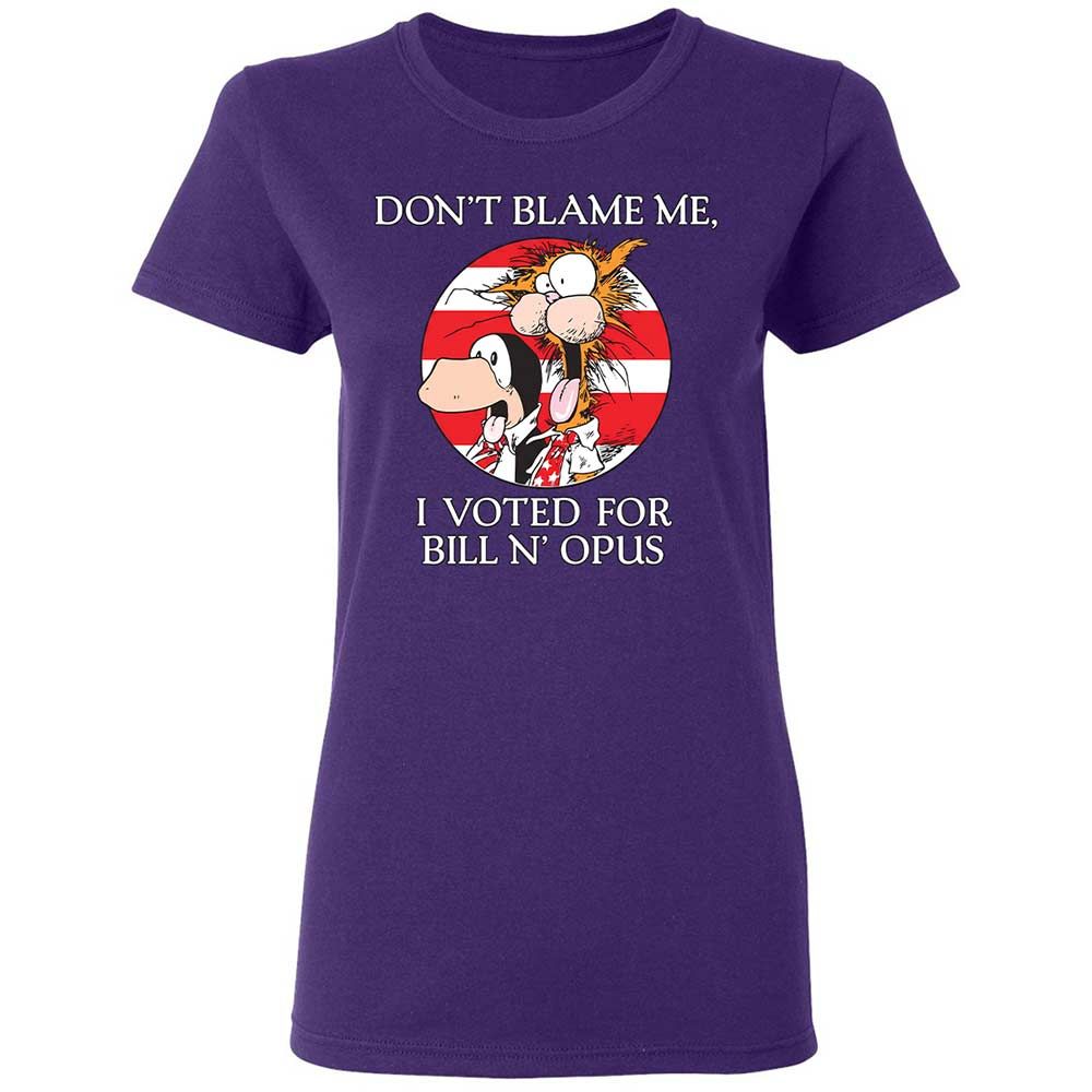 Don't Blame Me - Purple - 10