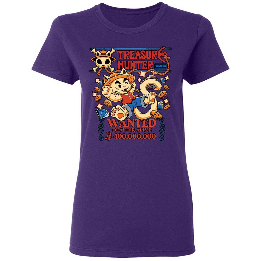 Women's T-Shirt - D2Q117WQ - Purple - 10