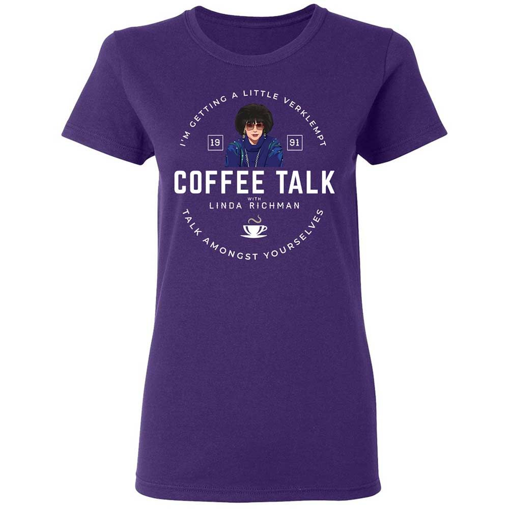 Coffee Talk with Linda Richman - Purple - 10