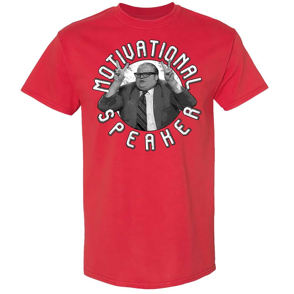 Motivational Speaker - Red - 10