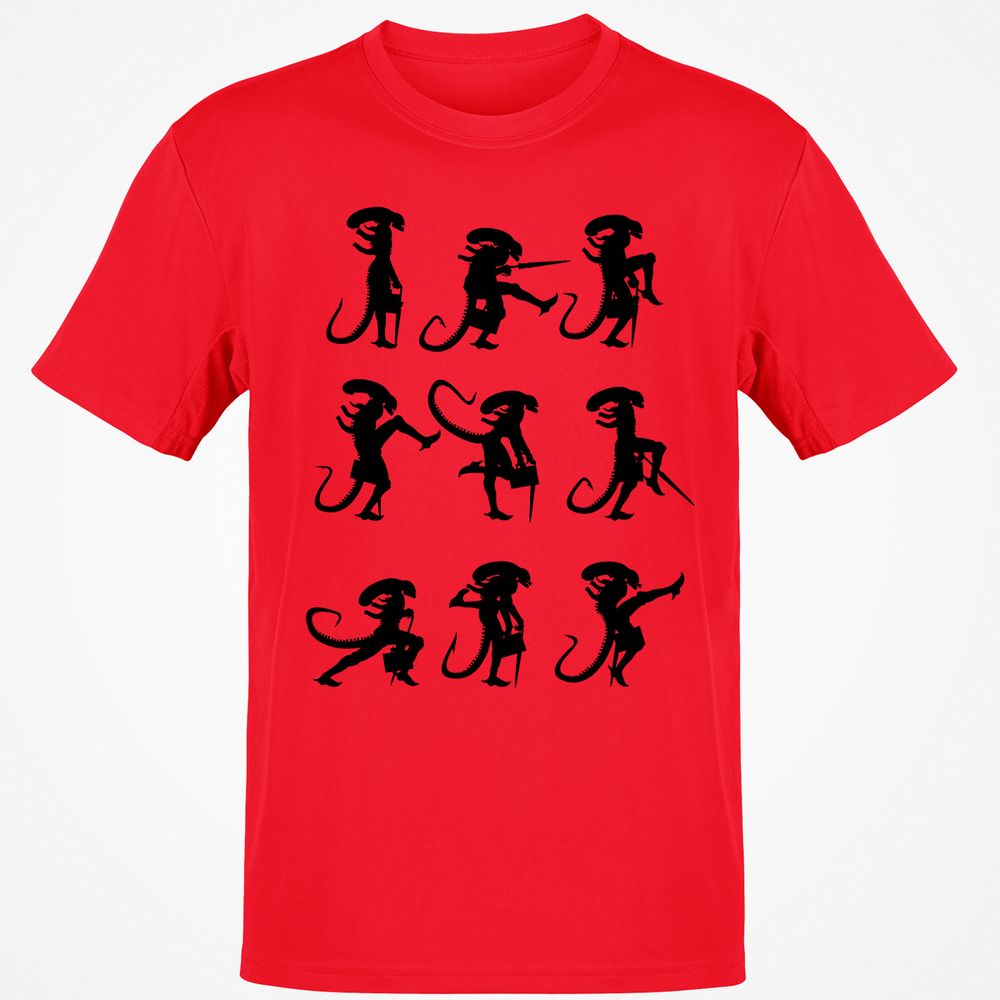 Classic Unisex T-Shirt - 7UQE9SFL - Red - 10