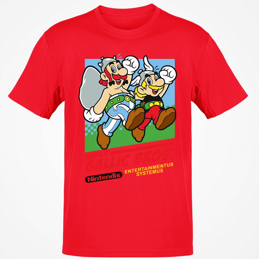 Classic Unisex T-Shirt - PZDD1NHX - Red - 10