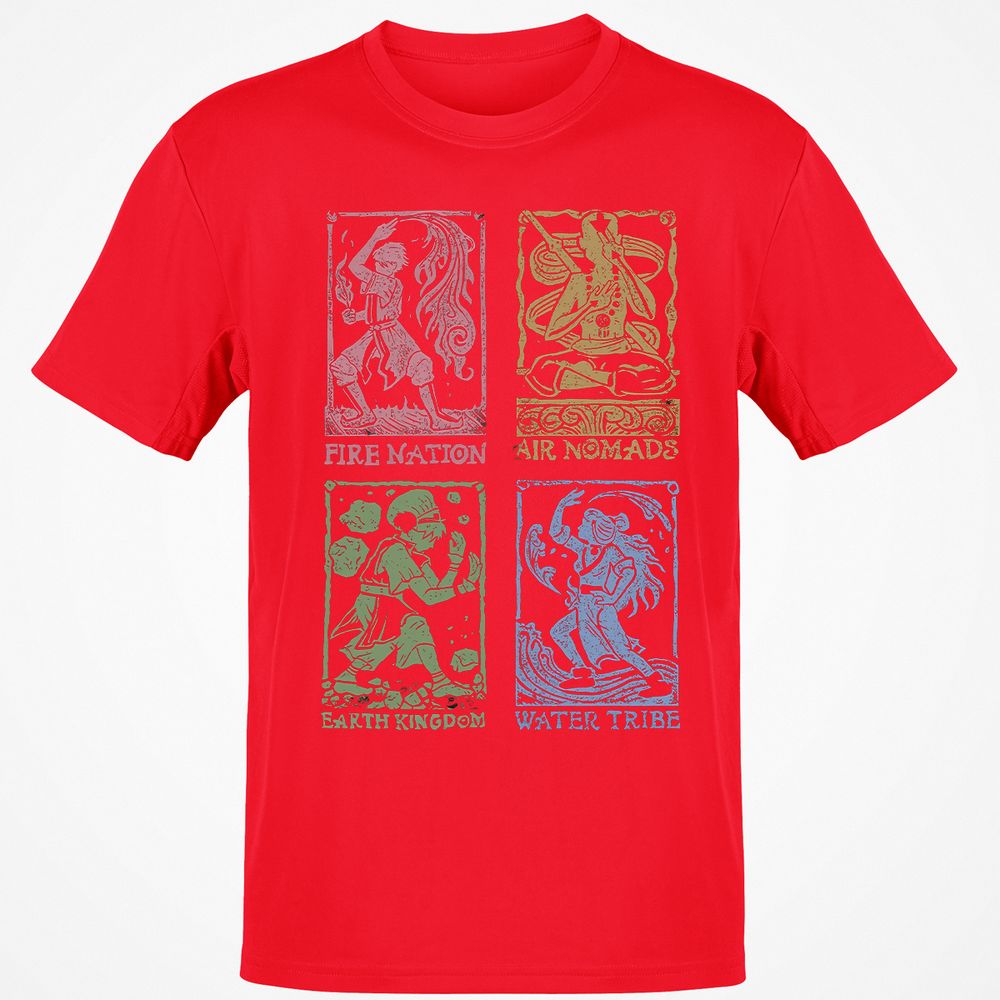 Classic Unisex T-Shirt - K5ZZGR7V - Red - 10