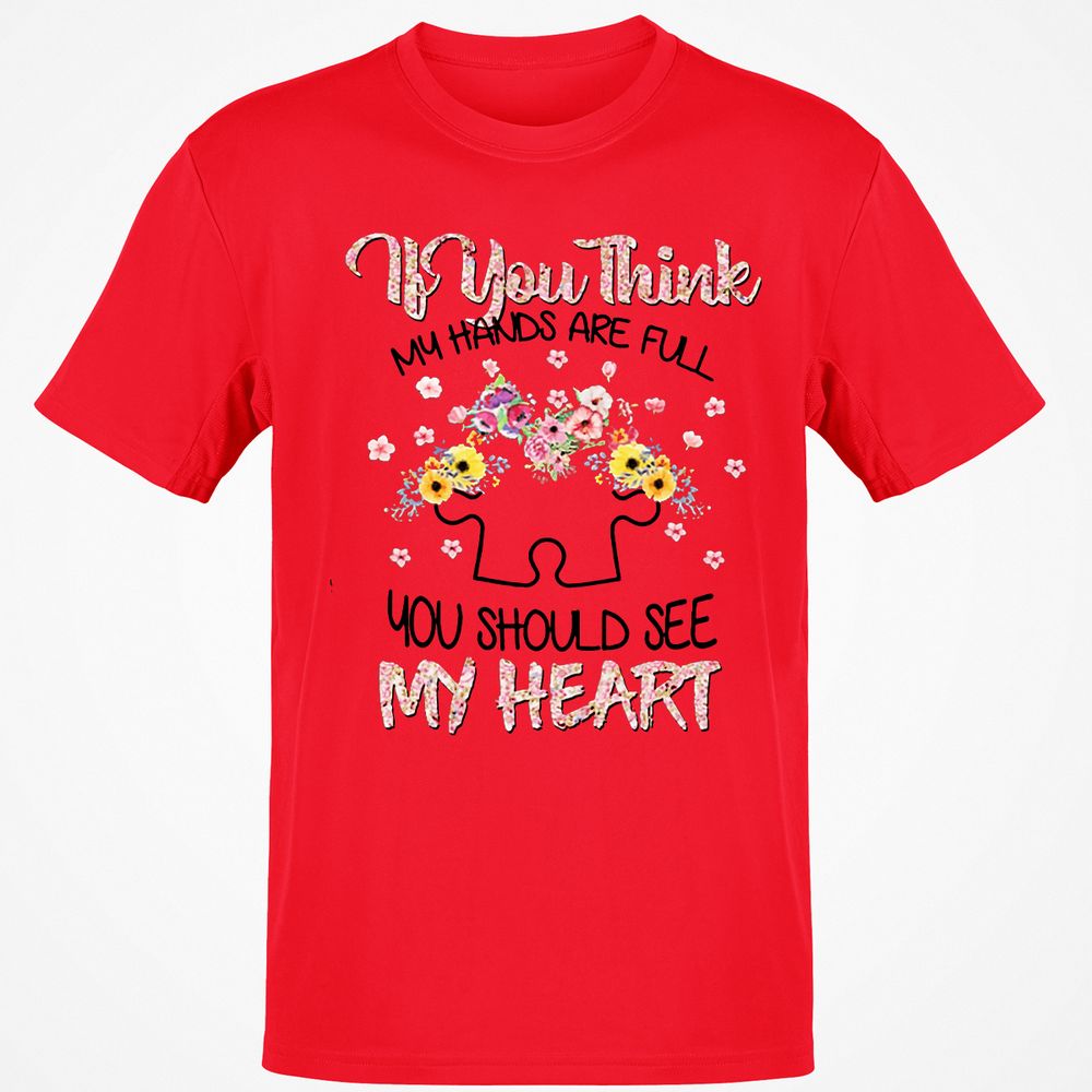 Classic Unisex T-Shirt - 2WF4RQEA - Red - 10