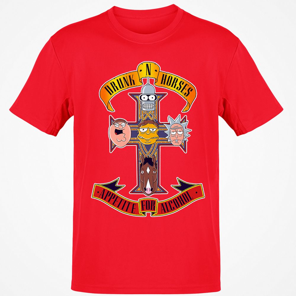 Classic Unisex T-Shirt - L41B8X7T - Red - 10